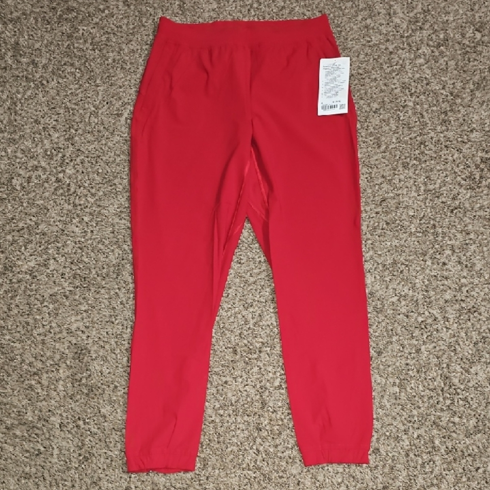 Lululemon Adapted State HR Jogger. Regular 28" Inseam. Sz 8 Dark Red!